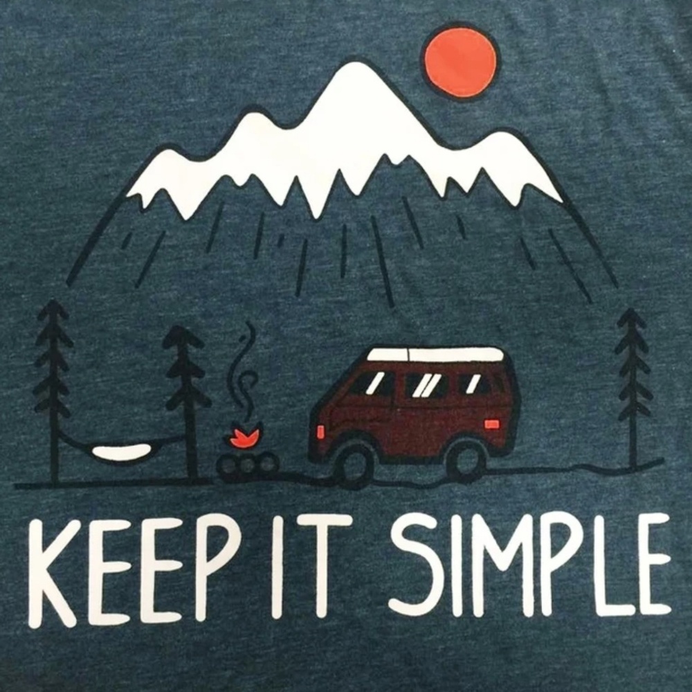 Summer Tee Keep It Simple - Picture 2 of 4